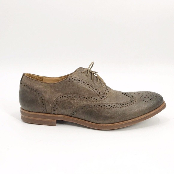 WARFIELD & GRAND Brown Jacob Brogue Leather Oxfords- Size 11 main image 8